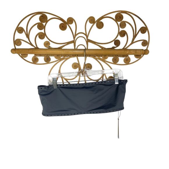 NEW Skims Rhinestone Bandeau Swim top Gray 2X - Picture 2 of 8